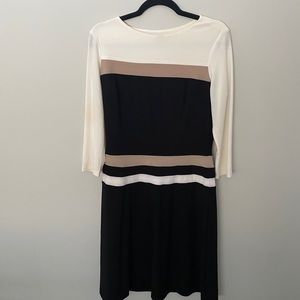 Chaps knee length dress size medium